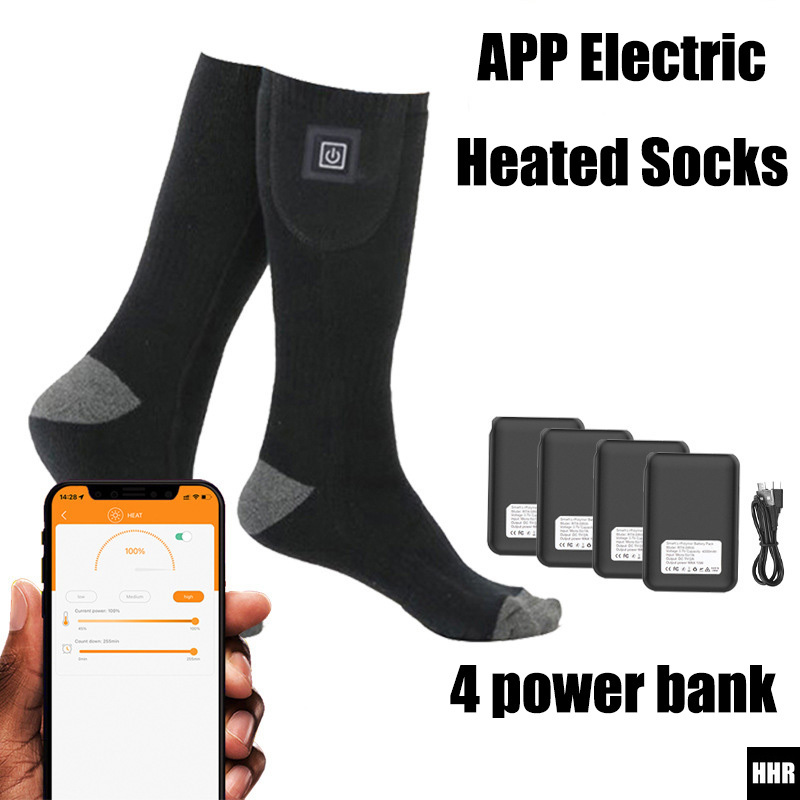 Thermal Sock Winter - Smart App Control Heated Socks 5000mAh