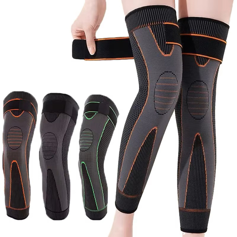 Compression Sleeve Calf - 2Pcs Compression Knee Pads Support Lengthen