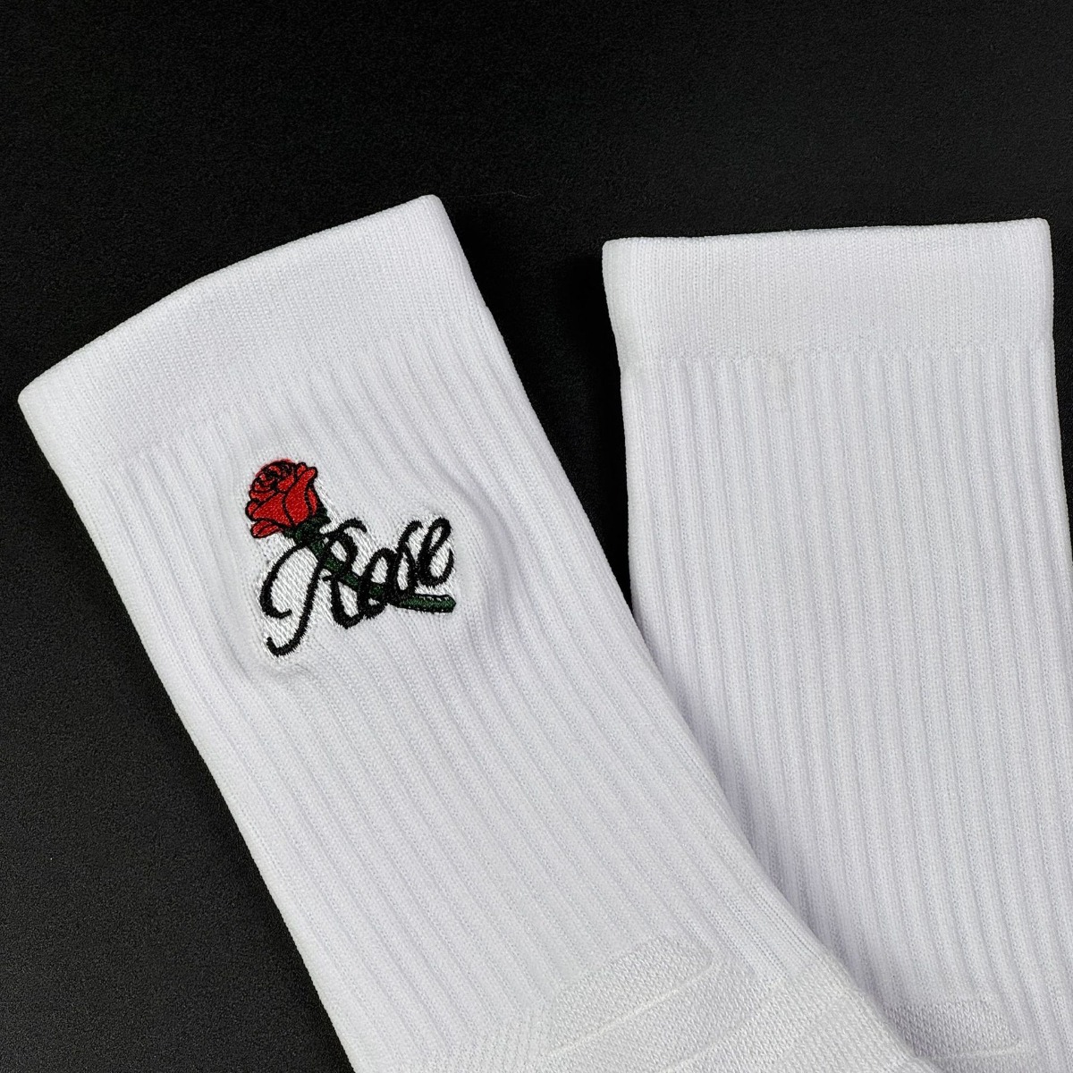 1/2Pairs Rose Pattern Pro Bask - Athletic Sock Cushion recension och pris
