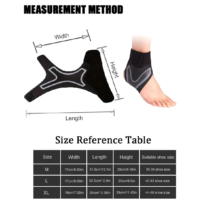 1 Pc Ankle Brace Support Compr - Ankle Brace Sock recension och pris