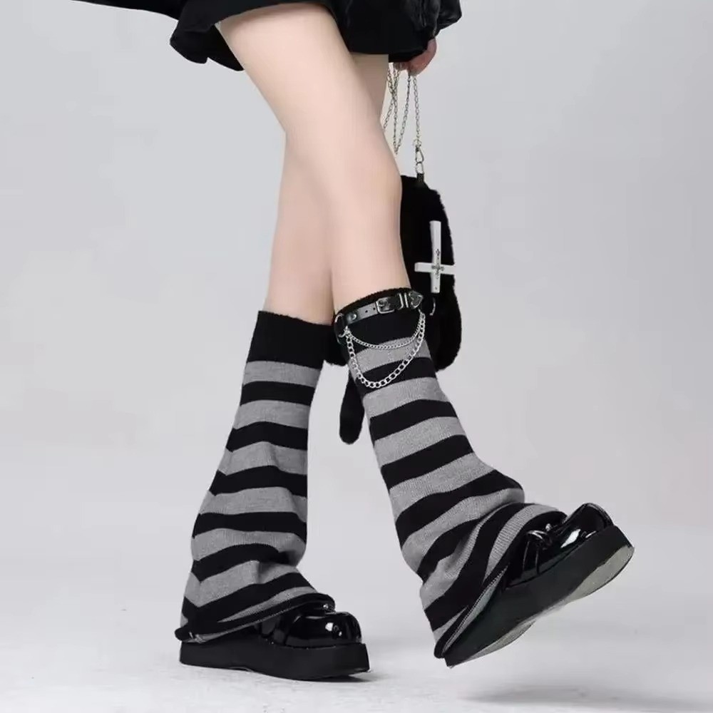 Gothic Harajuku Knit Leg Warme - Boot Sock Slouchy recension och pris