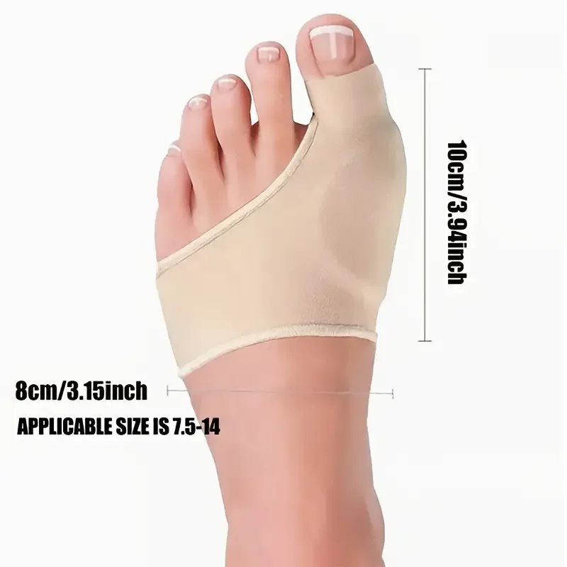 Silicone Toe Separator Socks - - Ankle Brace Sock recension och pris