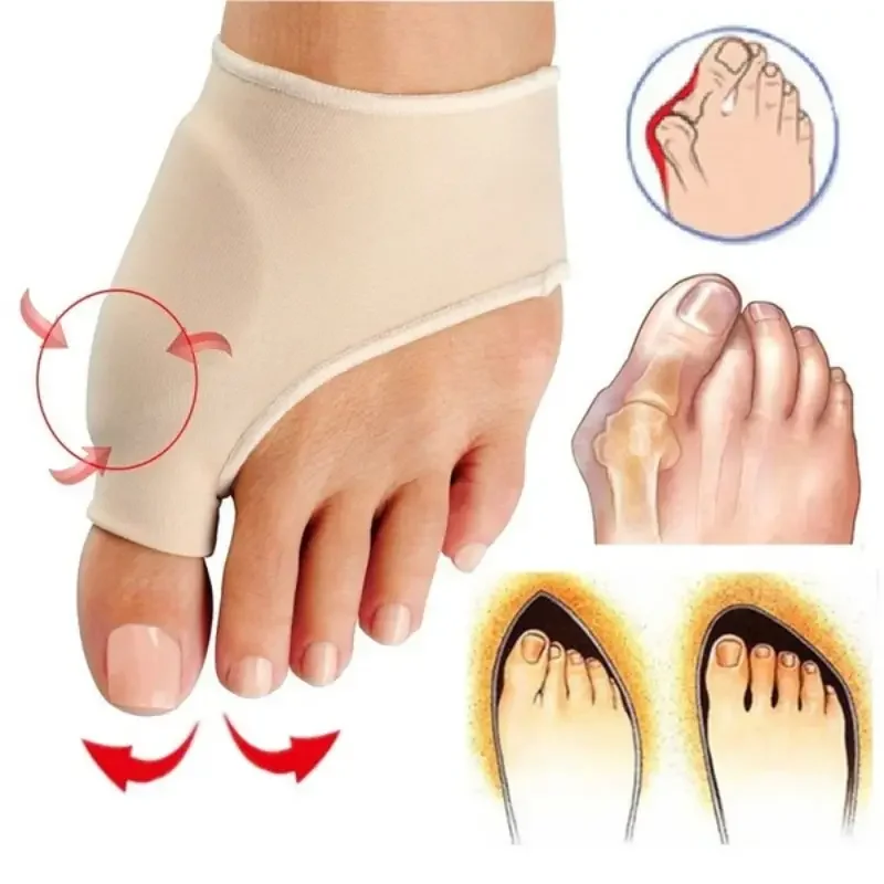 Silicone Toe Separator Socks - - Ankle Brace Sock recension och pris