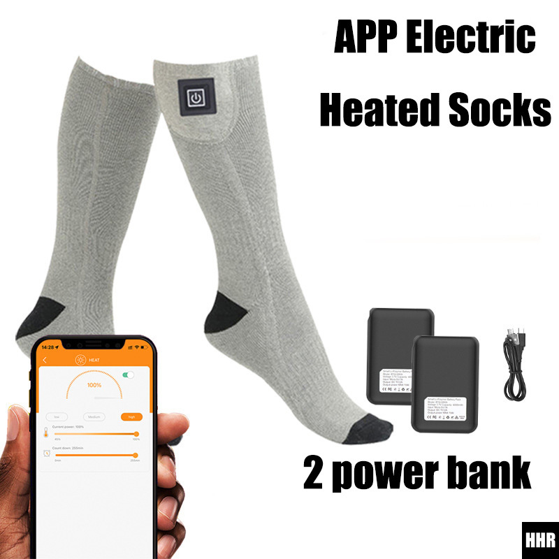 Smart App Control Heated Socks - Thermal Sock Winter recension och pris