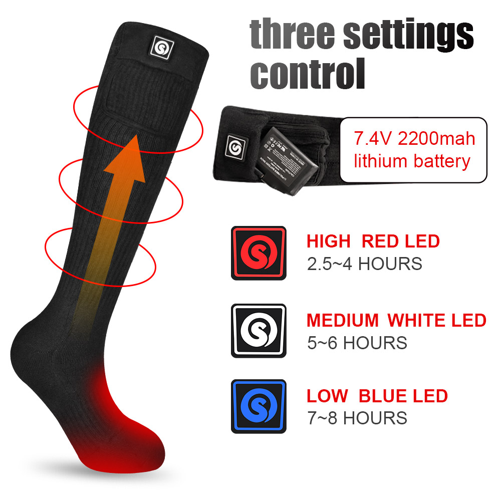 SAVIOR Heated Winter Thermal H - Thermal Sock Winter recension och pris