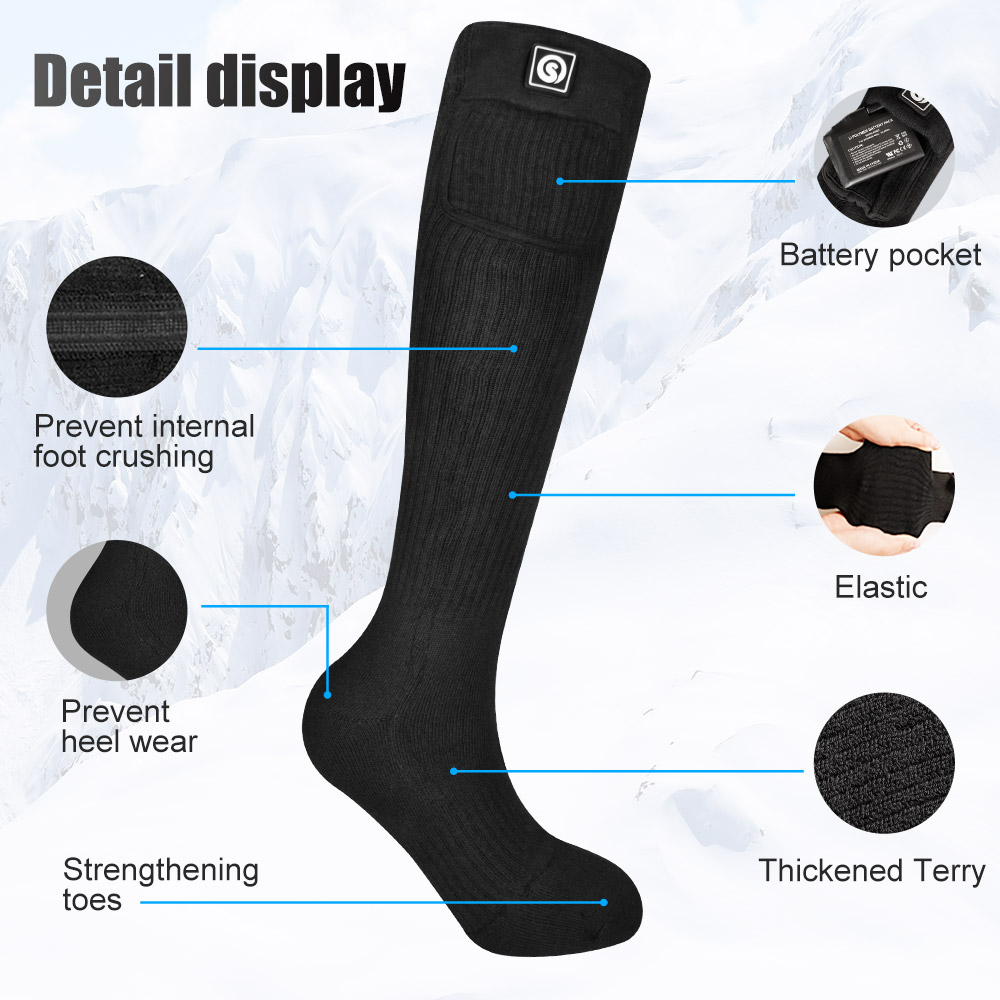 SAVIOR Heated Winter Thermal H - Thermal Sock Winter recension och pris