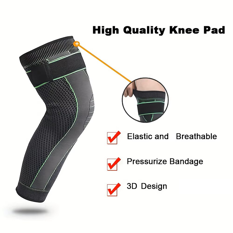 2Pcs Compression Knee Pads Sup - Compression Sleeve Calf recension och pris